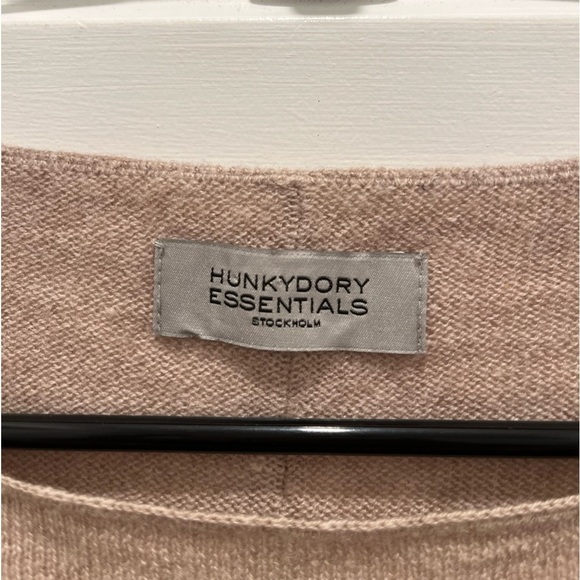 Women’s Pull Over Sweater Lambs Wool Cashmere Blend Size S Relaxed Fit - Picture 2 of 7